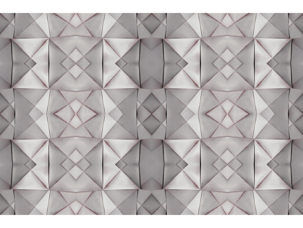 Neutral Paper in geometric Shapes Mural Wallpaper M1318