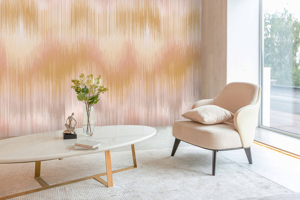Neutral Soft Blurry Gradient Mural Wallpaper M1395