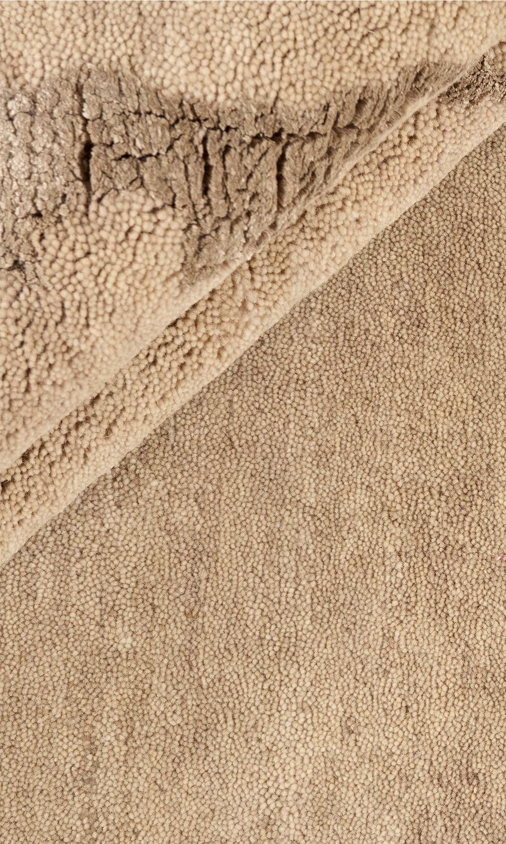 Beige Abstract Concrete Effect Hand Knotted Rectangular Luxury Rugs