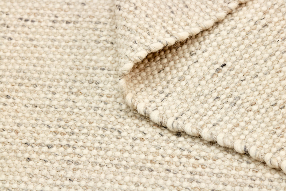Grey Mix Contemporary Polka Dotted Handwoven Rectangular Luxury Rugs