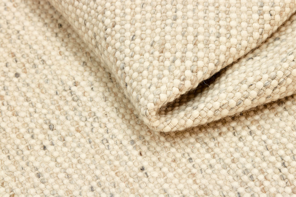 Grey Mix Contemporary Polka Dotted Handwoven Rectangular Luxury Rugs