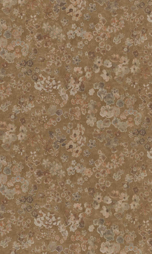 Orange Dreamy Floral Jungle Wallpaper R8559