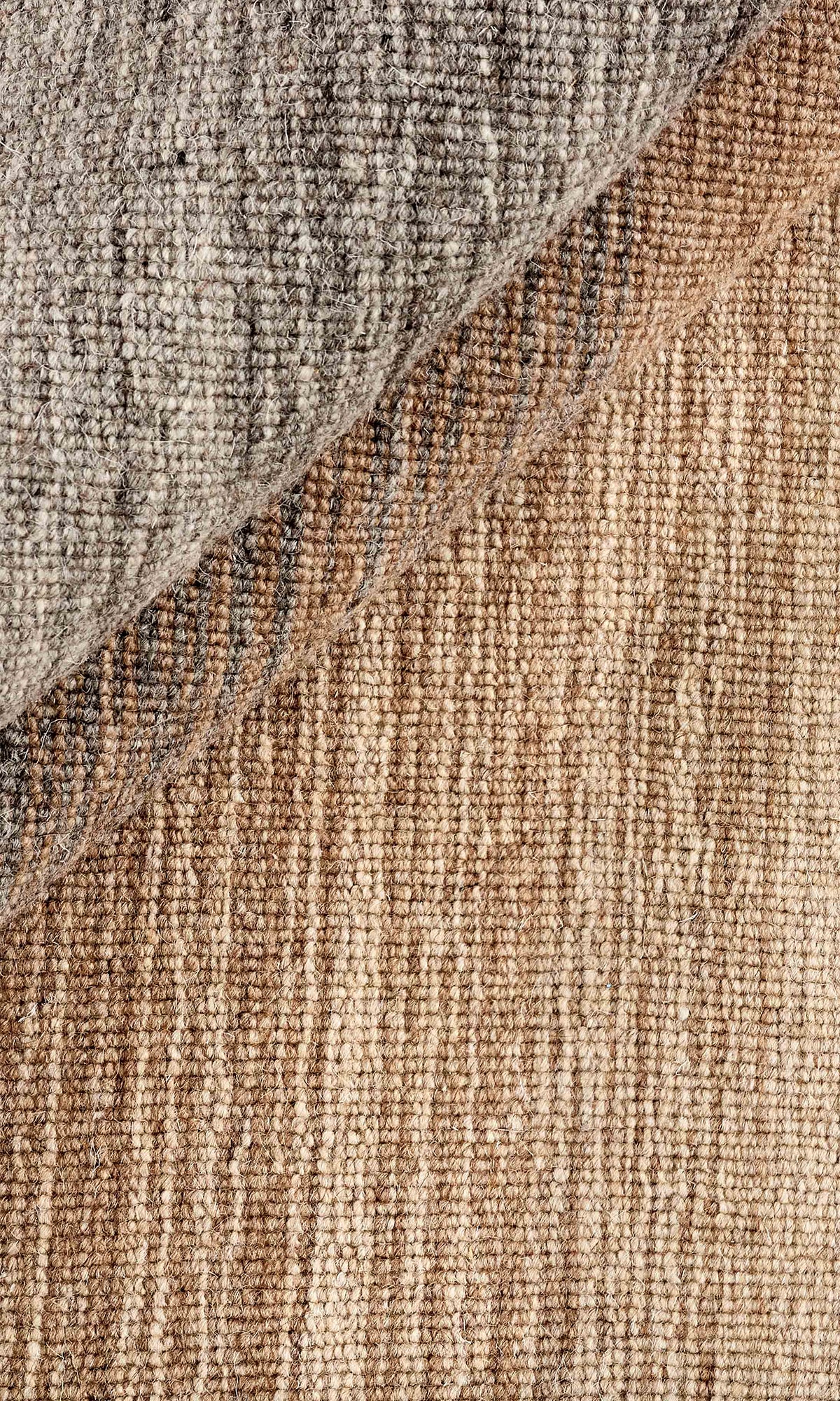 Natural Multi Abstract Panoramic Stripes Handloom Rectangular Luxury Rugs