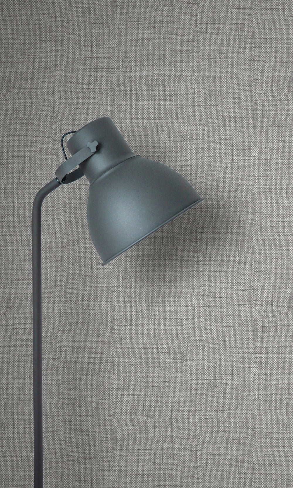 Pebble Gray Plain Denim Like Textured Wallpaper R8521