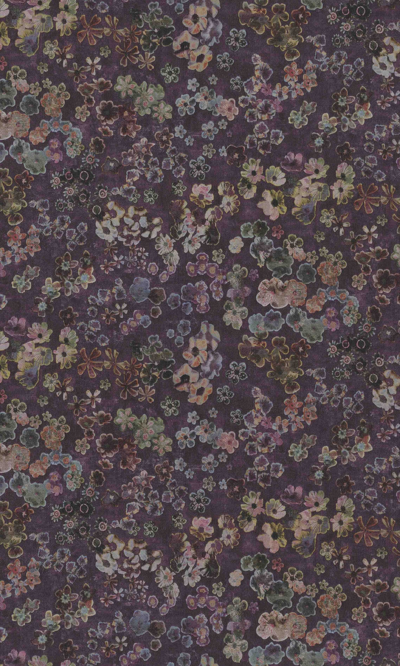 Purple Dreamy Floral Jungle Wallpaper R8555
