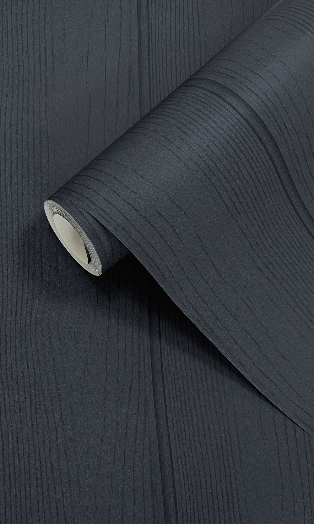 Navy Textured Wood panel Wallpaper R10005