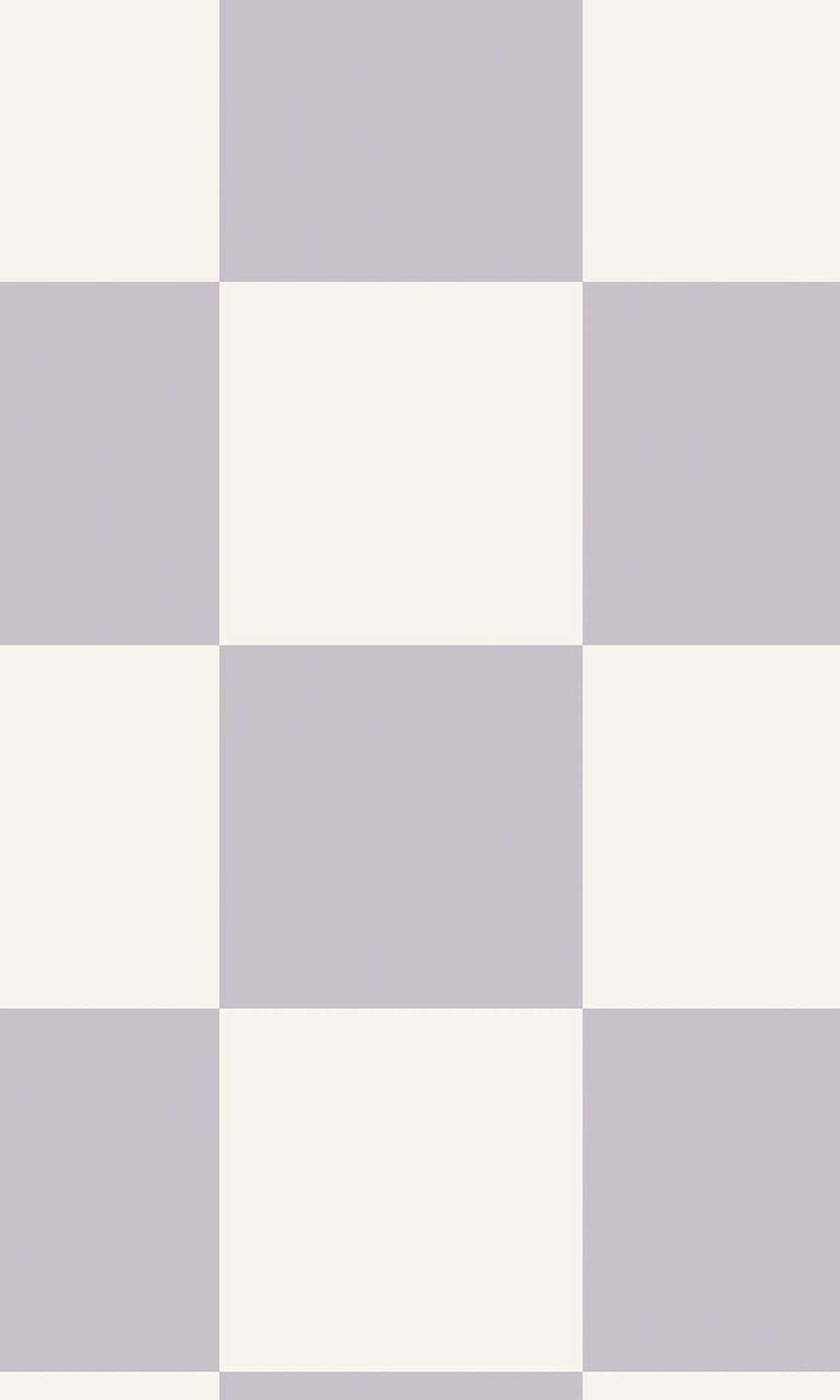 Lilac Checkerboard Print Wallpaper R10021