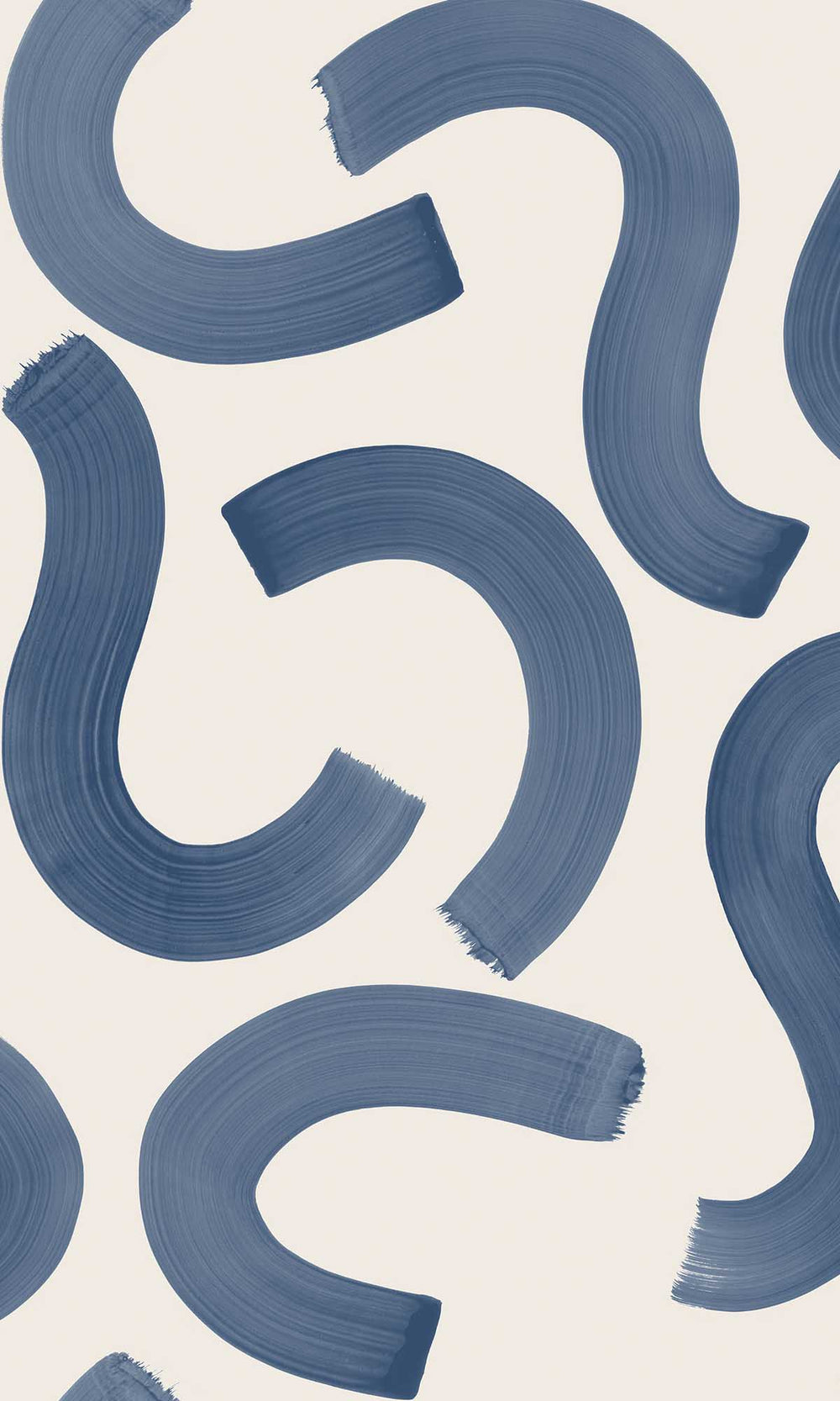Navy Large Confettis Wallpaper R10039