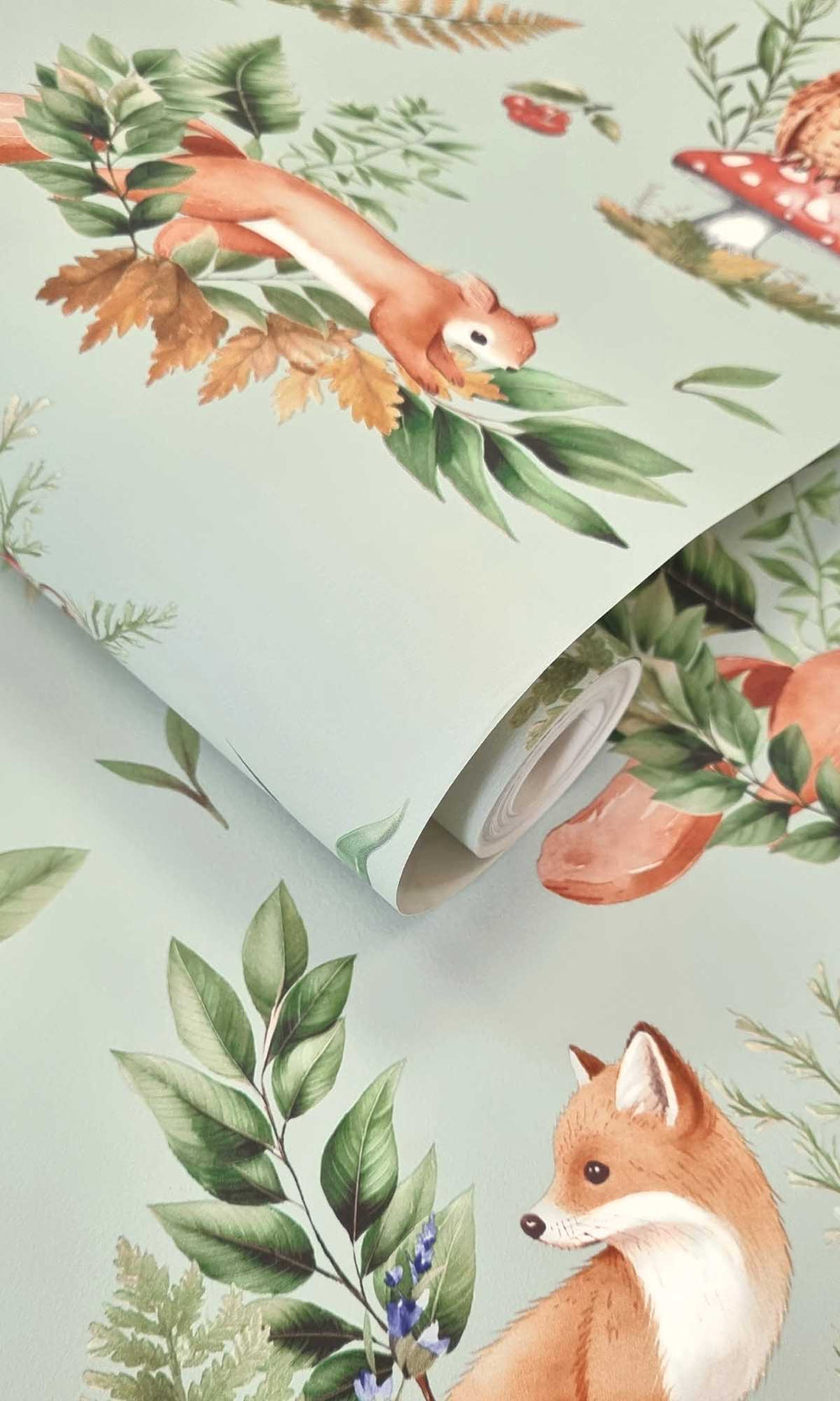 Sage Magical Woodlands Wallpaper R10041