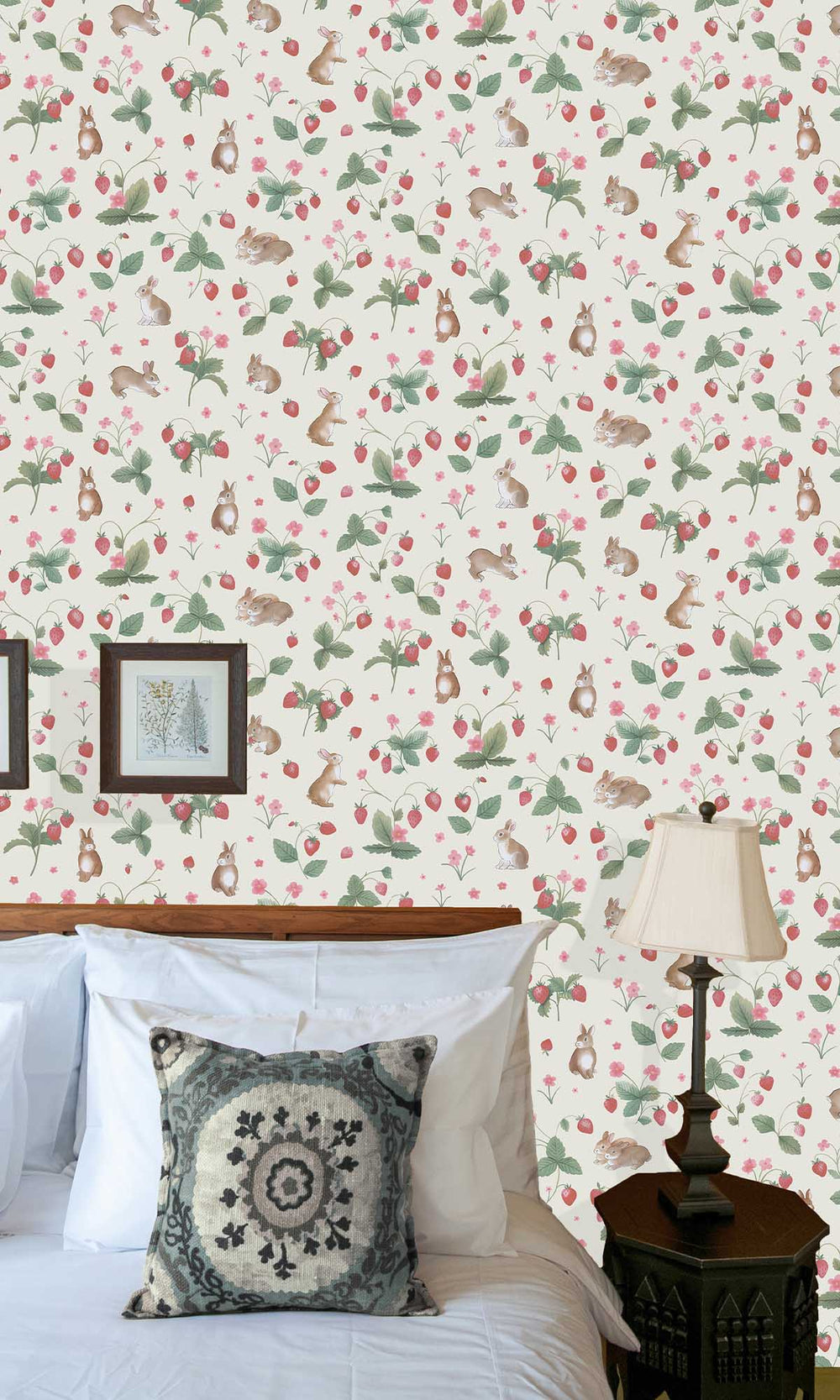 Cream/Multi Nature's Magic Wallpaper R10046