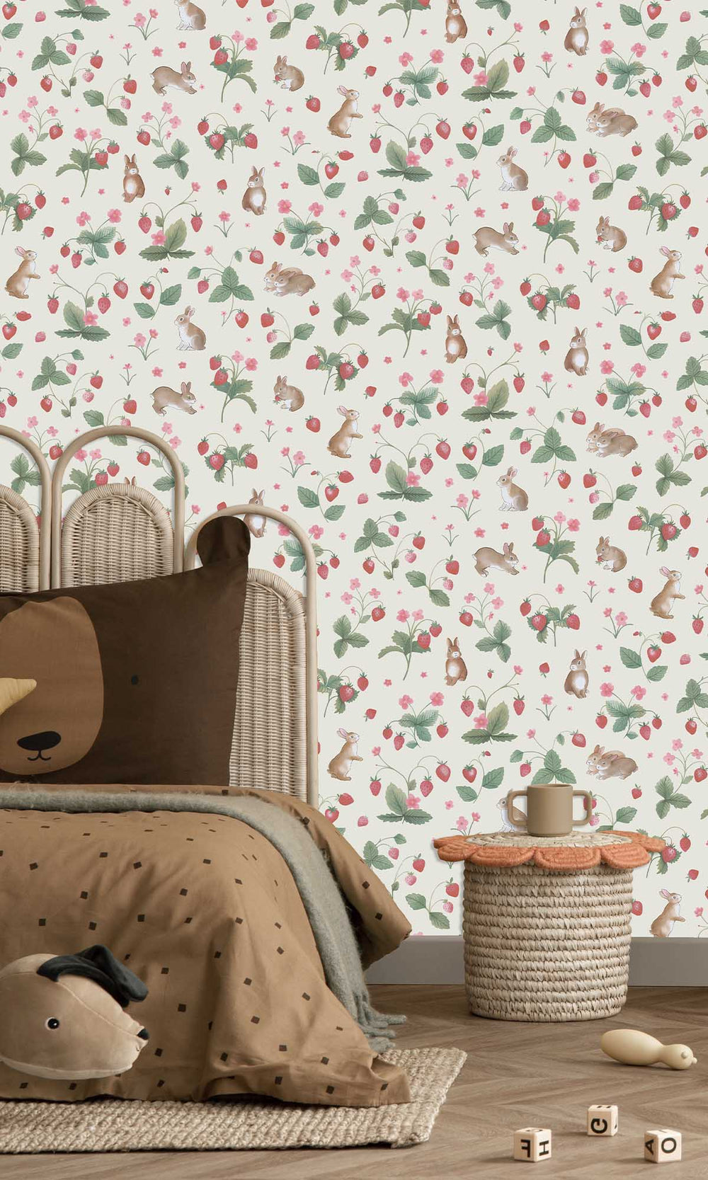 Cream/Multi Nature's Magic Wallpaper R10046