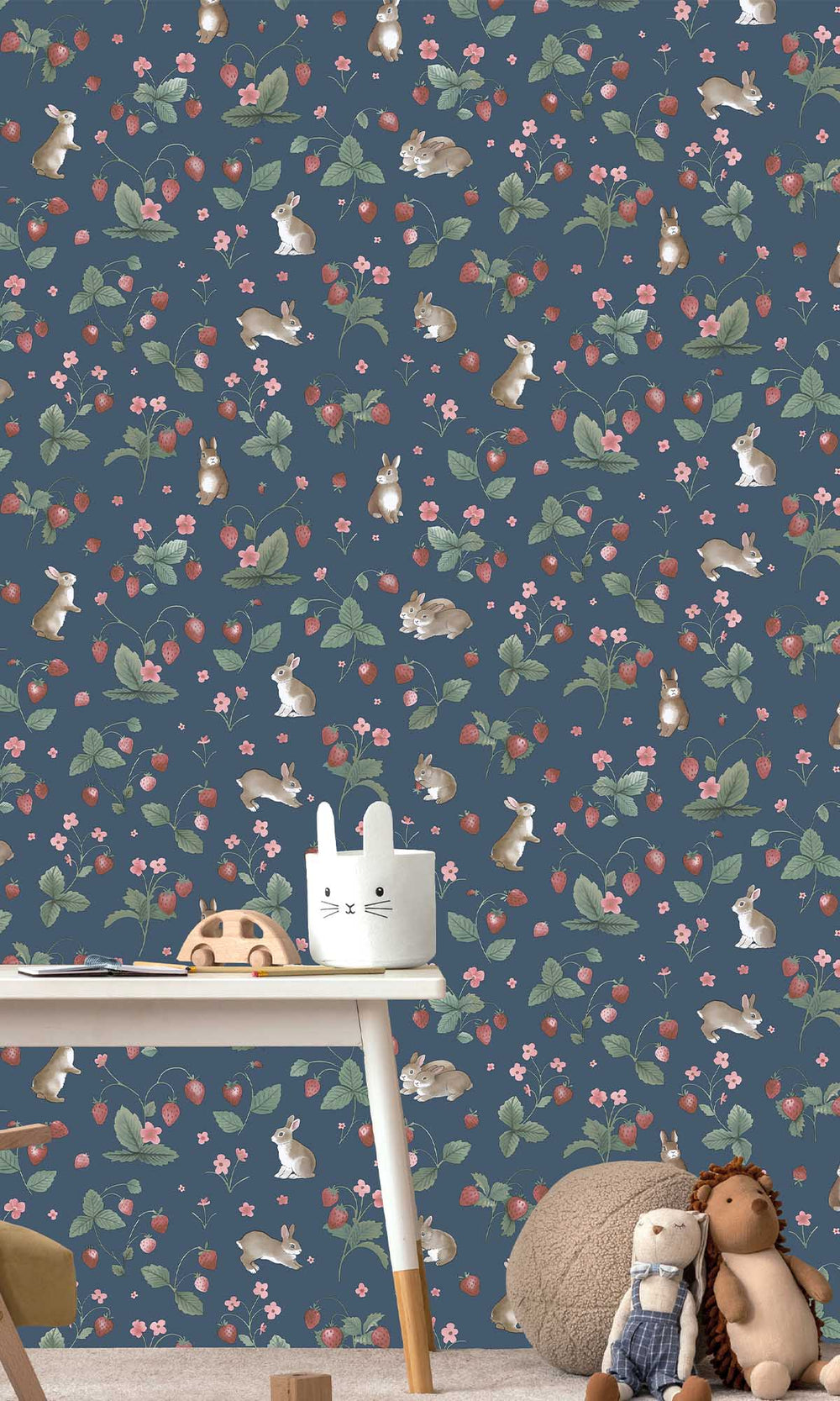 Navy Nature's Magic Wallpaper R10048