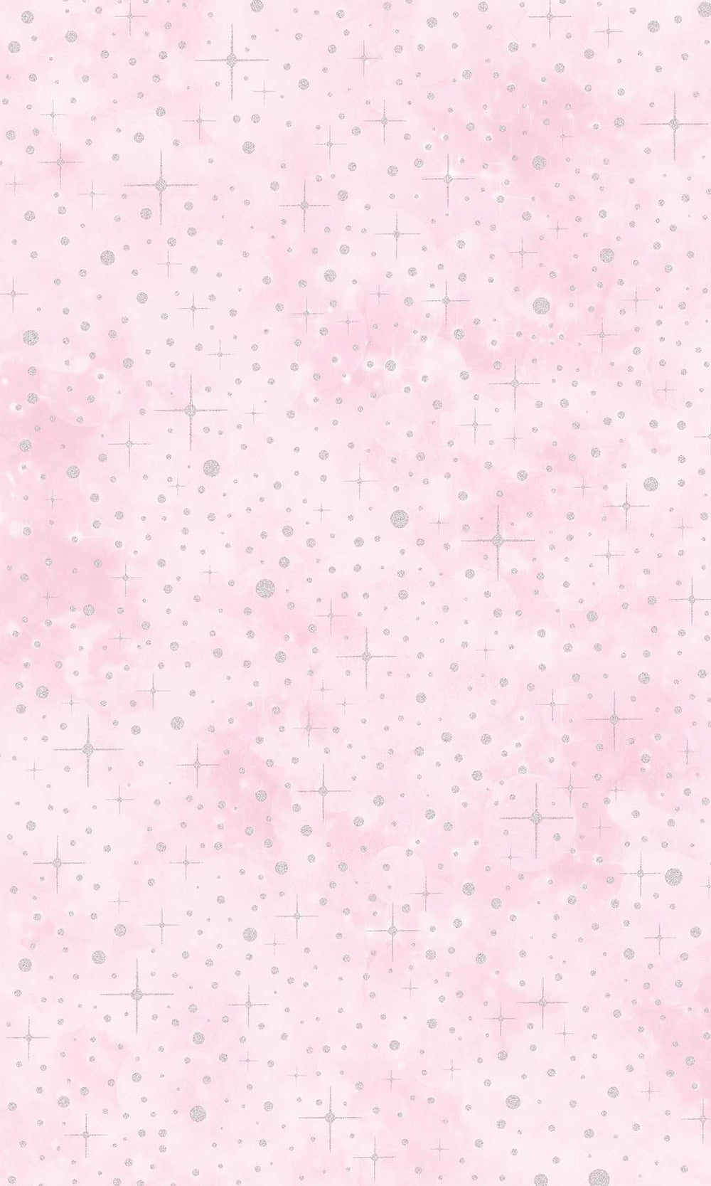 Pink Glittered Cloudy Design Wallpaper R10050