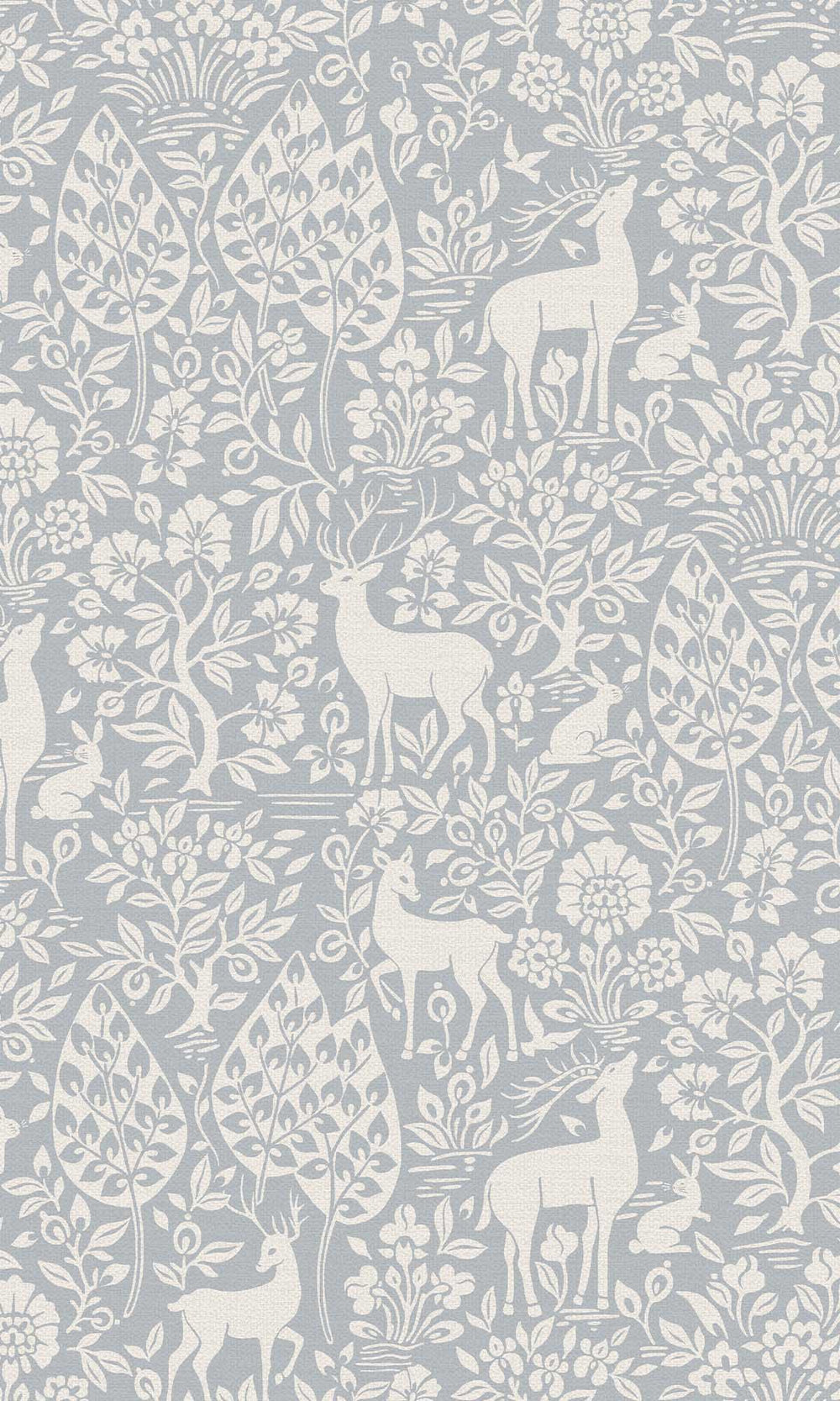 Blue Peaceful Forest Scene Wallpaper R10061