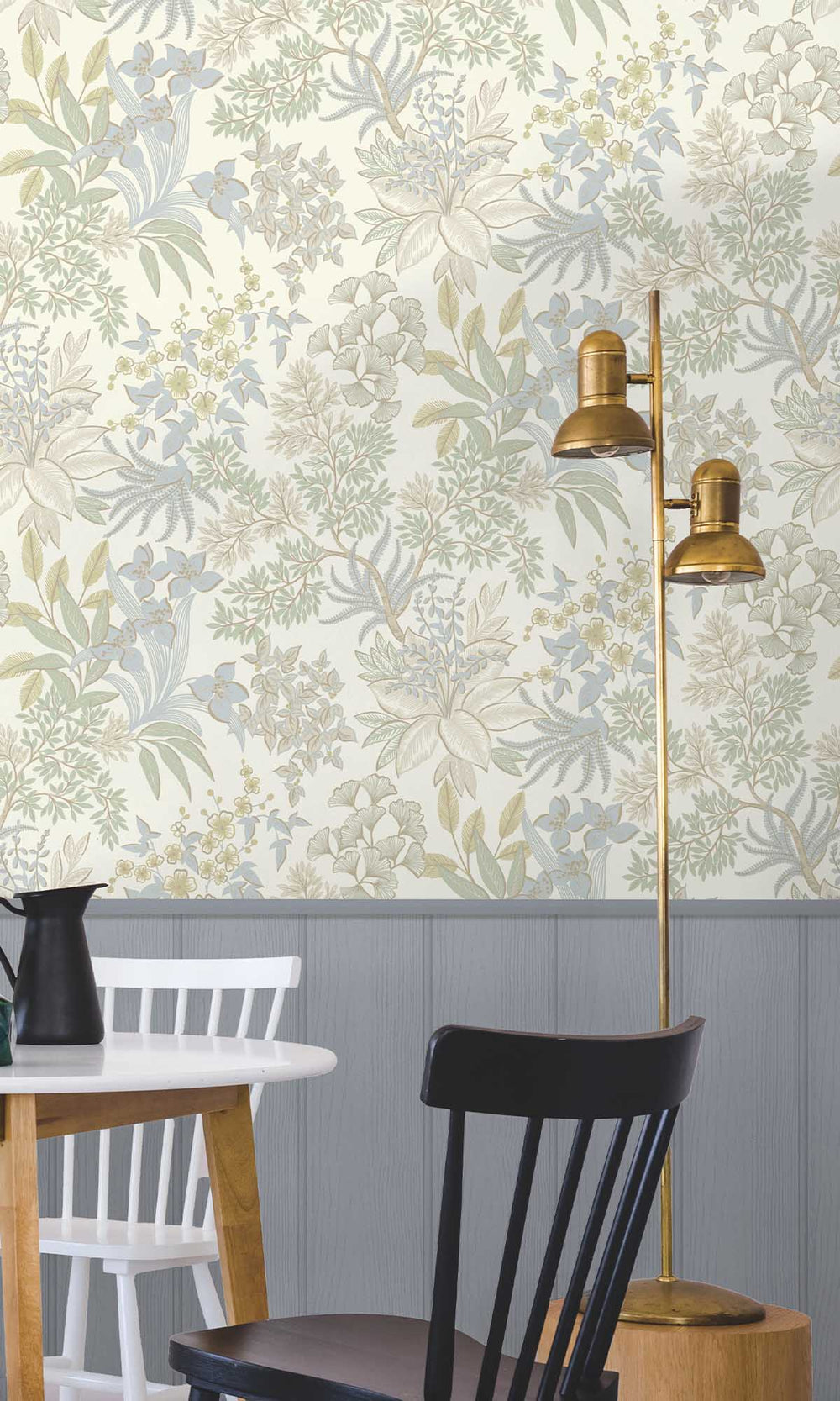 Blue Sage Lush Foliage Wallpaper R10081