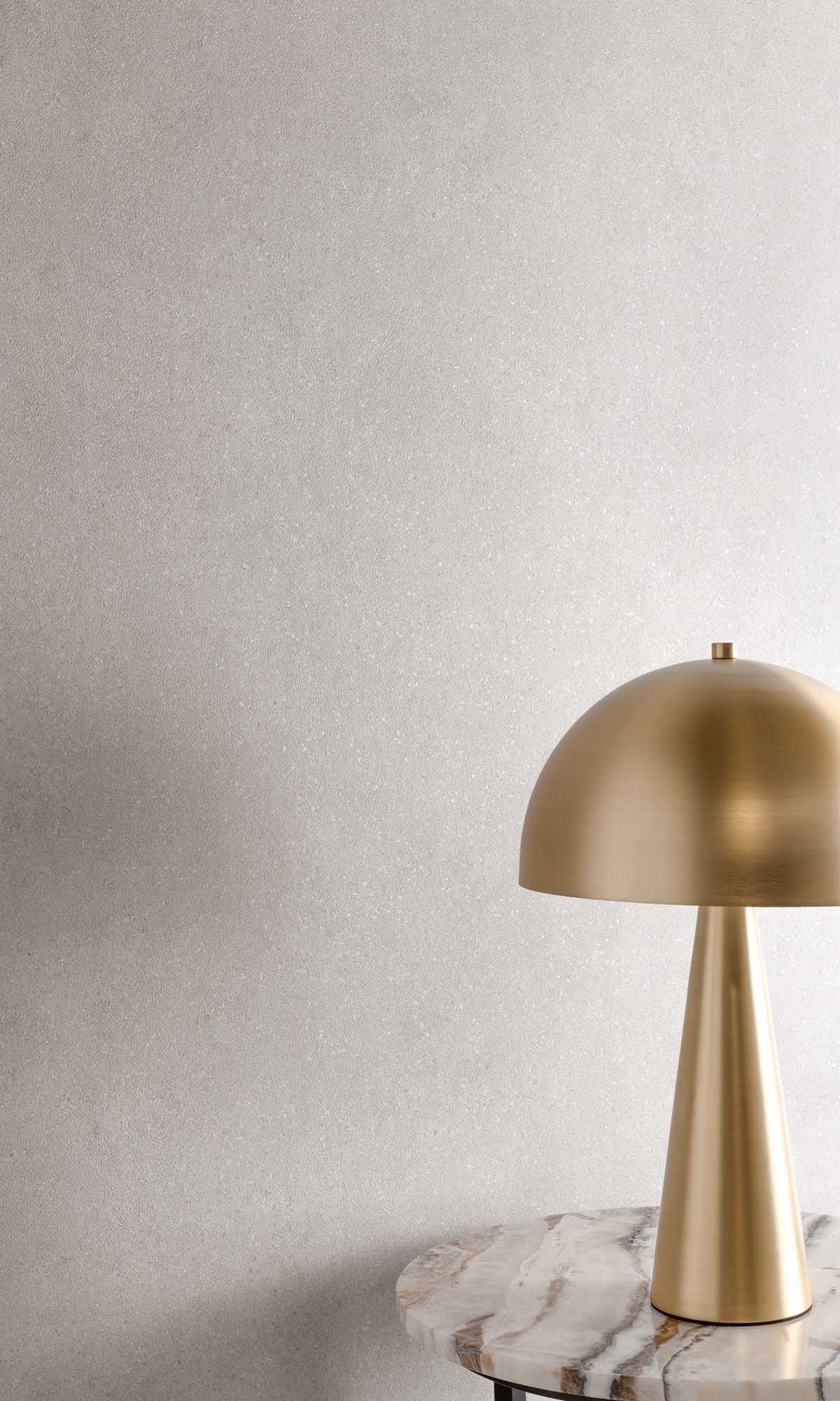 Ecru Grey Faux Concrete Wallpaper R10131