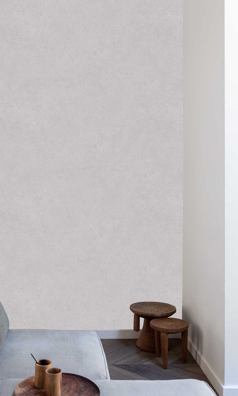 Stonewall Grey Faux Concrete Wallpaper R10132