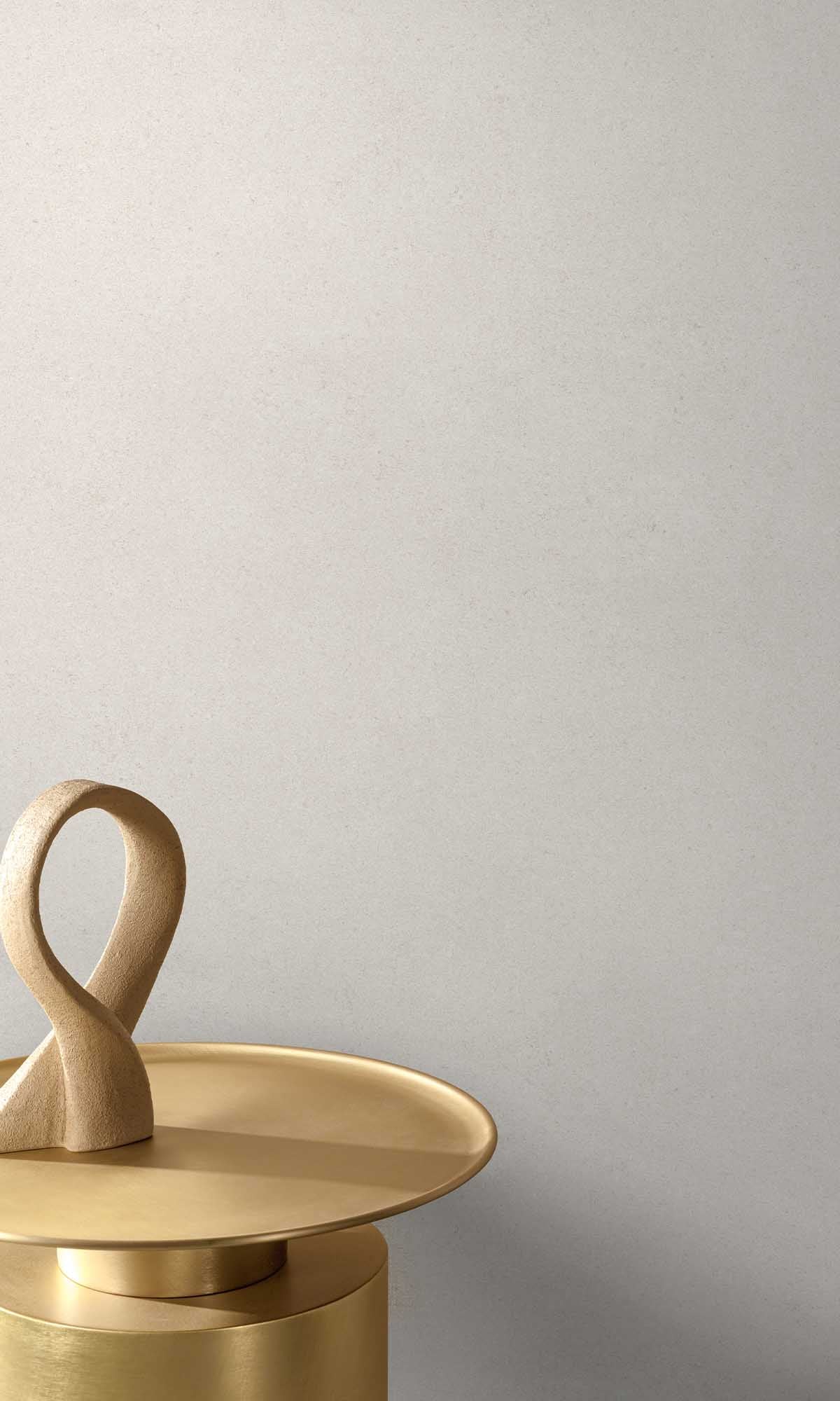 Pearl Ash Beige Faux Concrete Wallpaper R10134