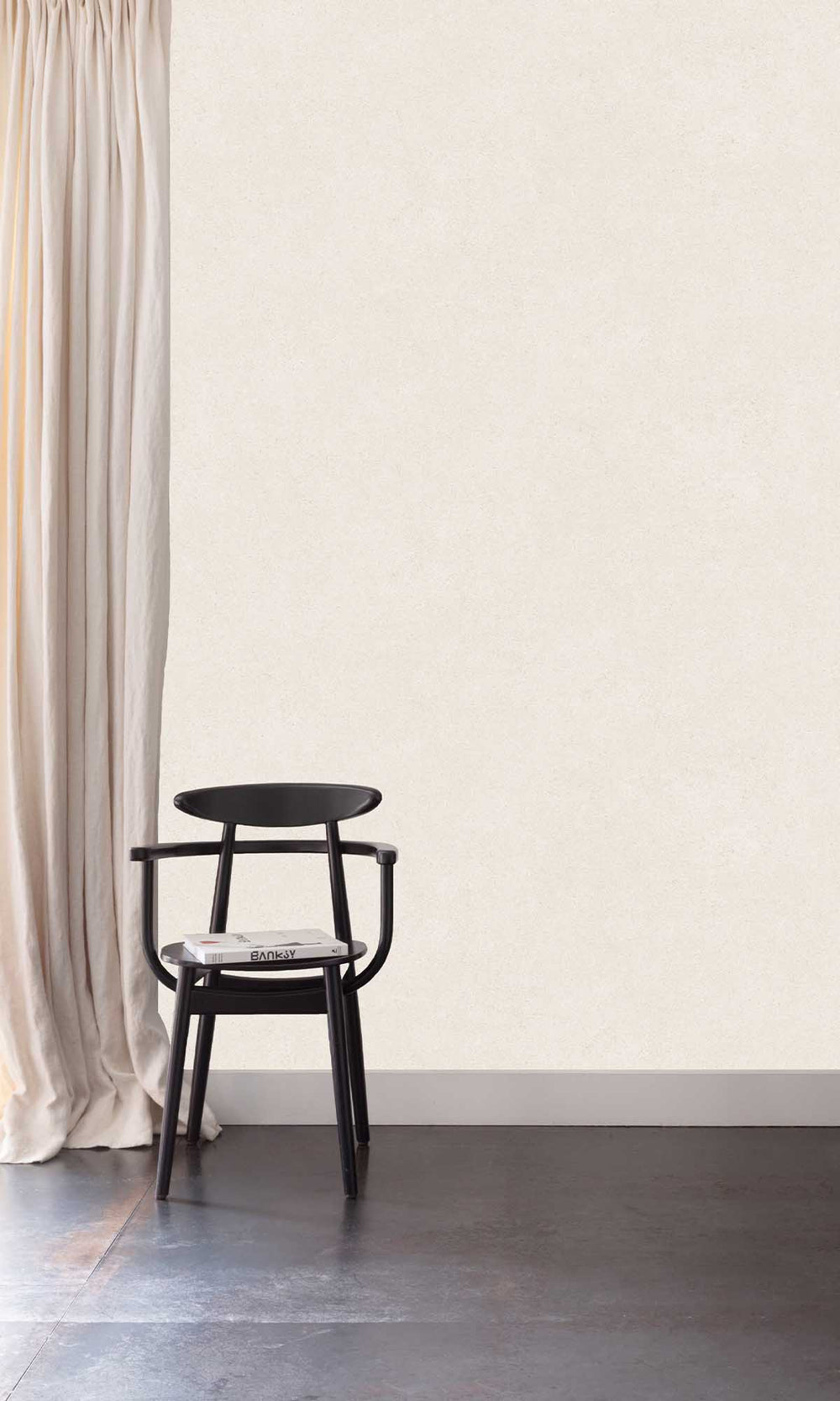 Pearl Ash Beige Faux Concrete Wallpaper R10134