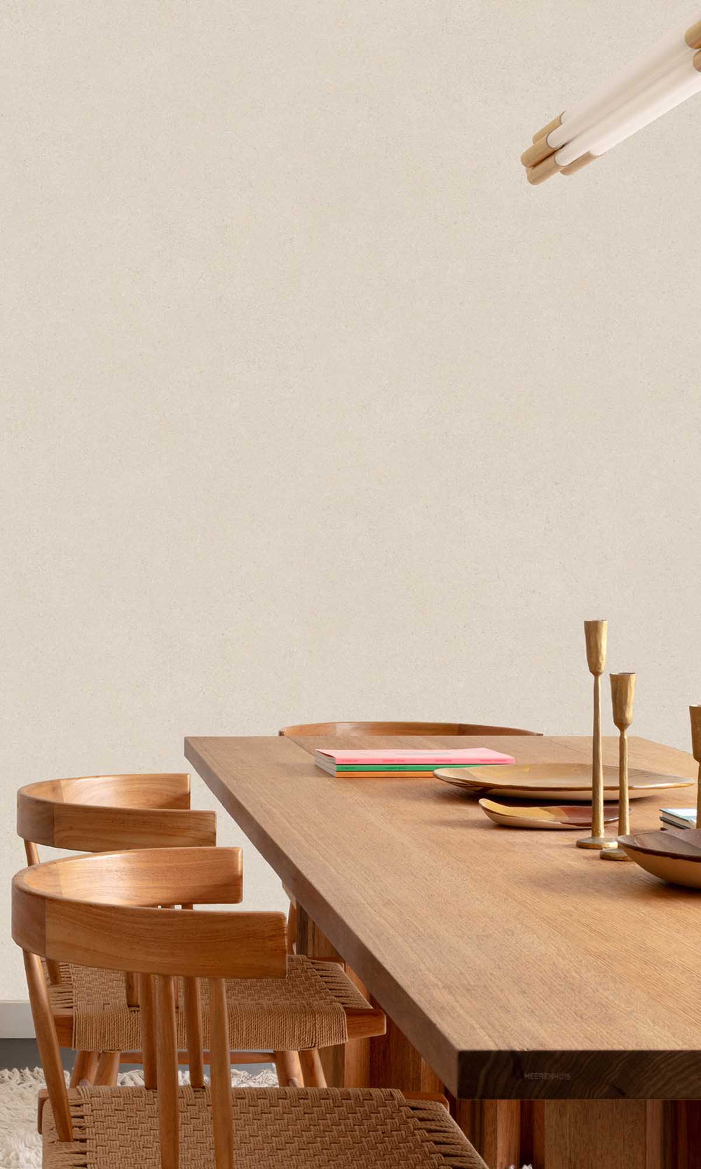 Dove Beige Faux Concrete Wallpaper R10136