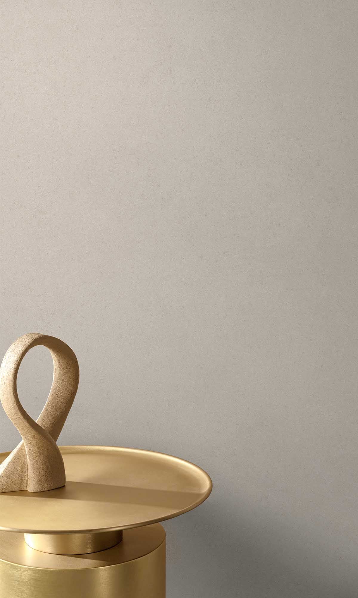 Trail Dust Beige Faux Concrete Wallpaper R10138