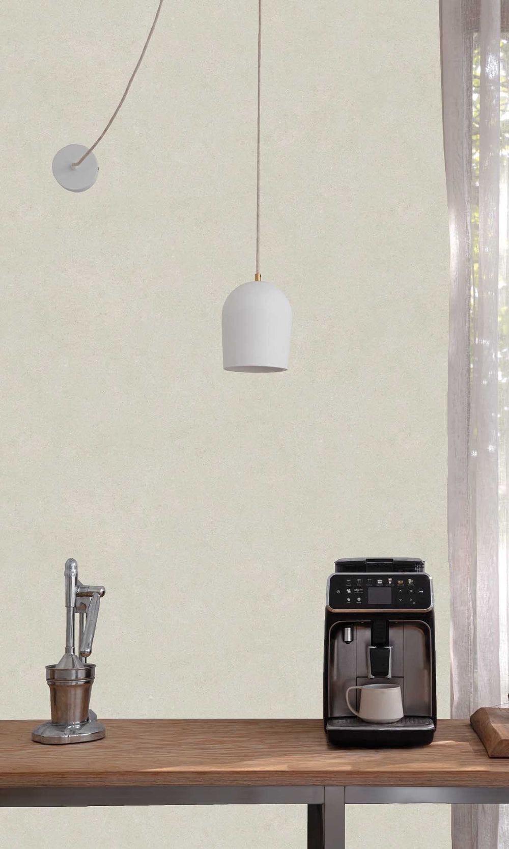 Heifer Grey Faux Concrete Wallpaper R10139