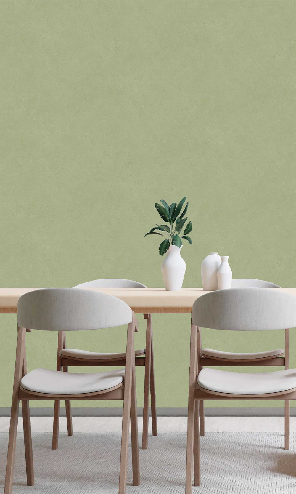 Cucumber Crush Faux Concrete Wallpaper R10140