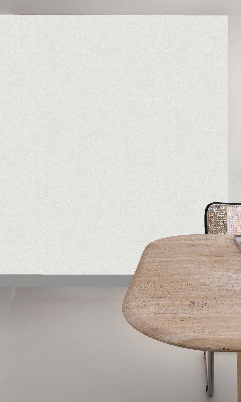 Orca White Faux Leather Wallpaper R10143