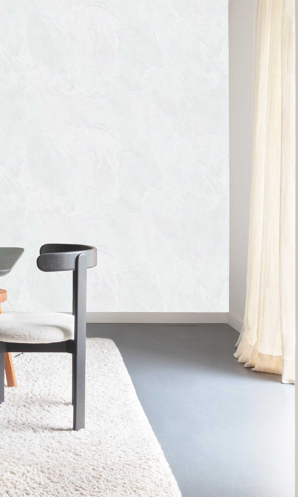 Dusty Grey Faux Natural Slate Wallpaper R10153