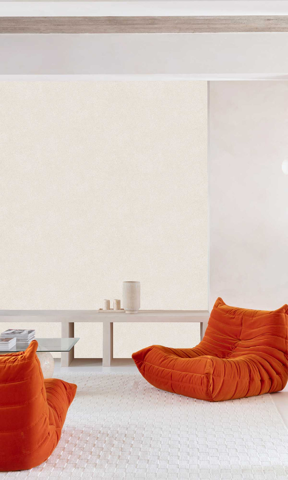 Cool Slate Abstract Leaf Print Wallpaper R10162