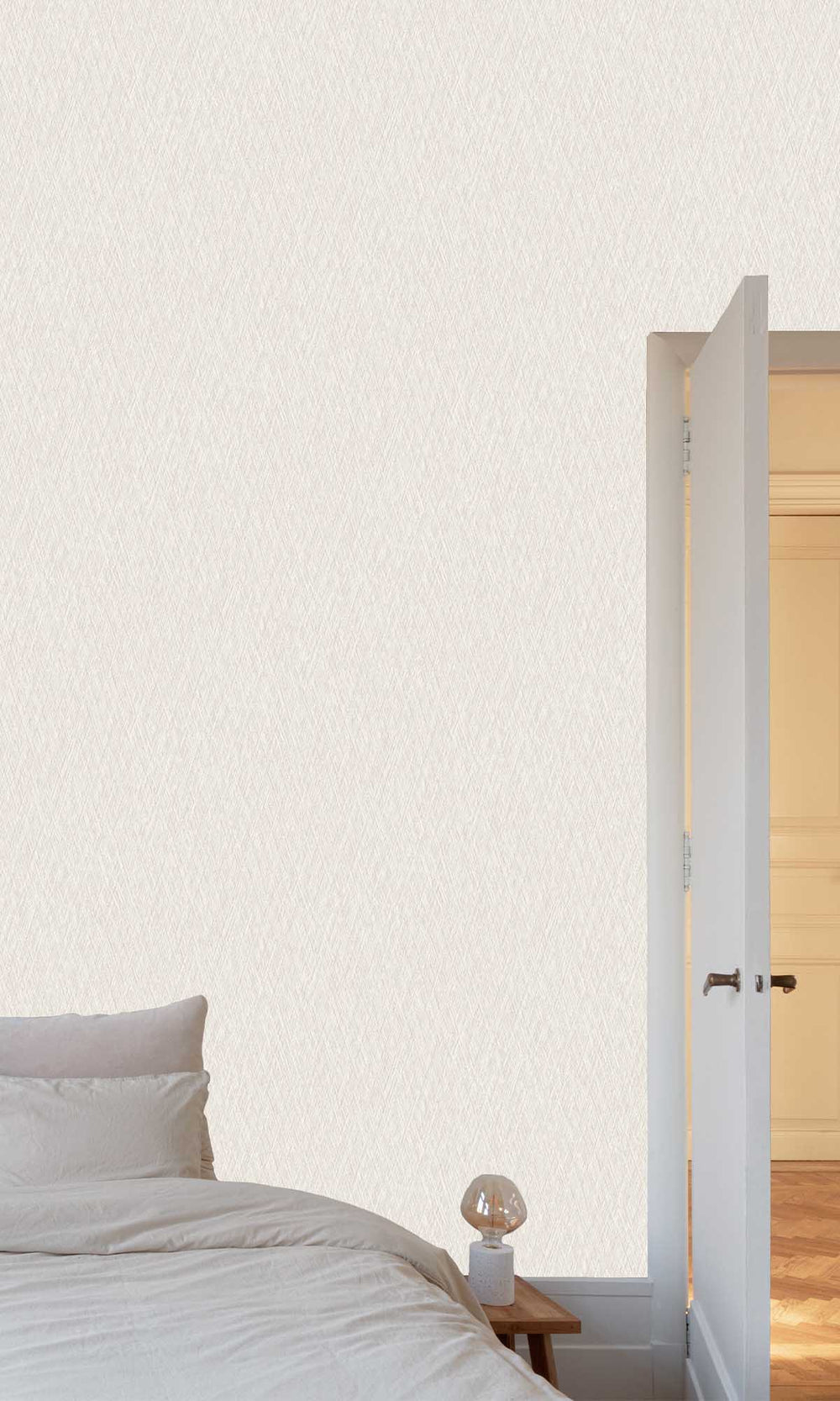 Mountain Grey Geometric Crisscross Wallpaper R10173