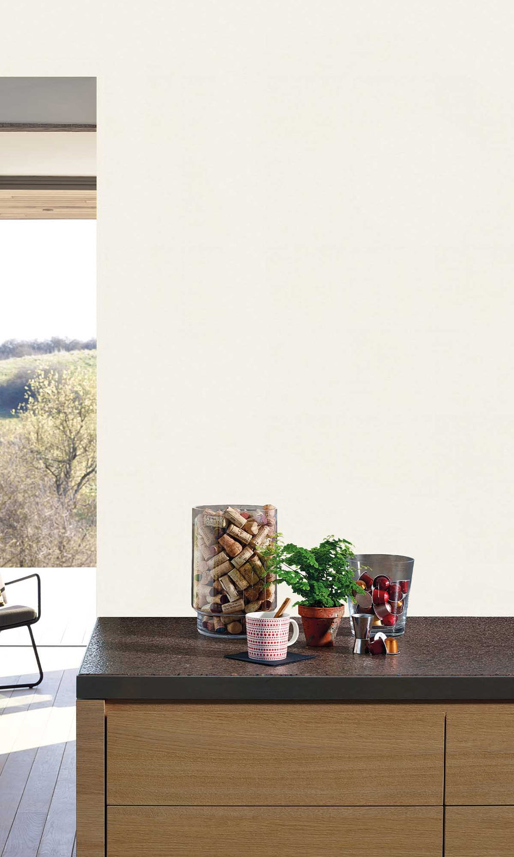 Sauvignon Beige Linen Look Wallpaper R10182