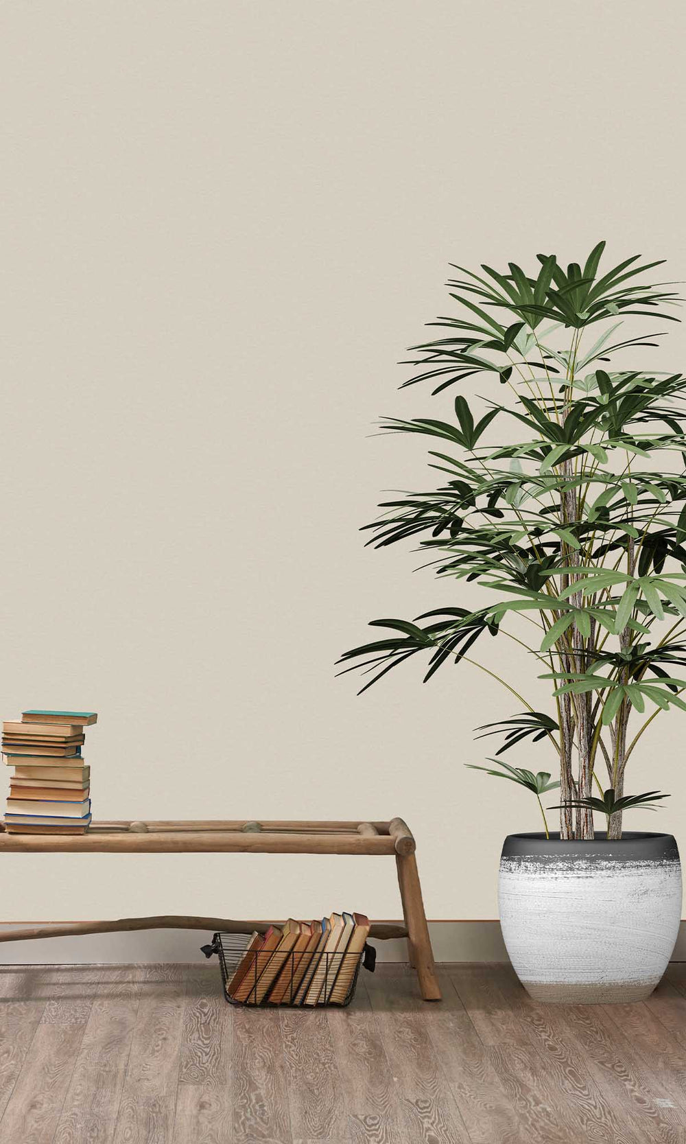 Oyster Grey Linen Look Wallpaper R10186