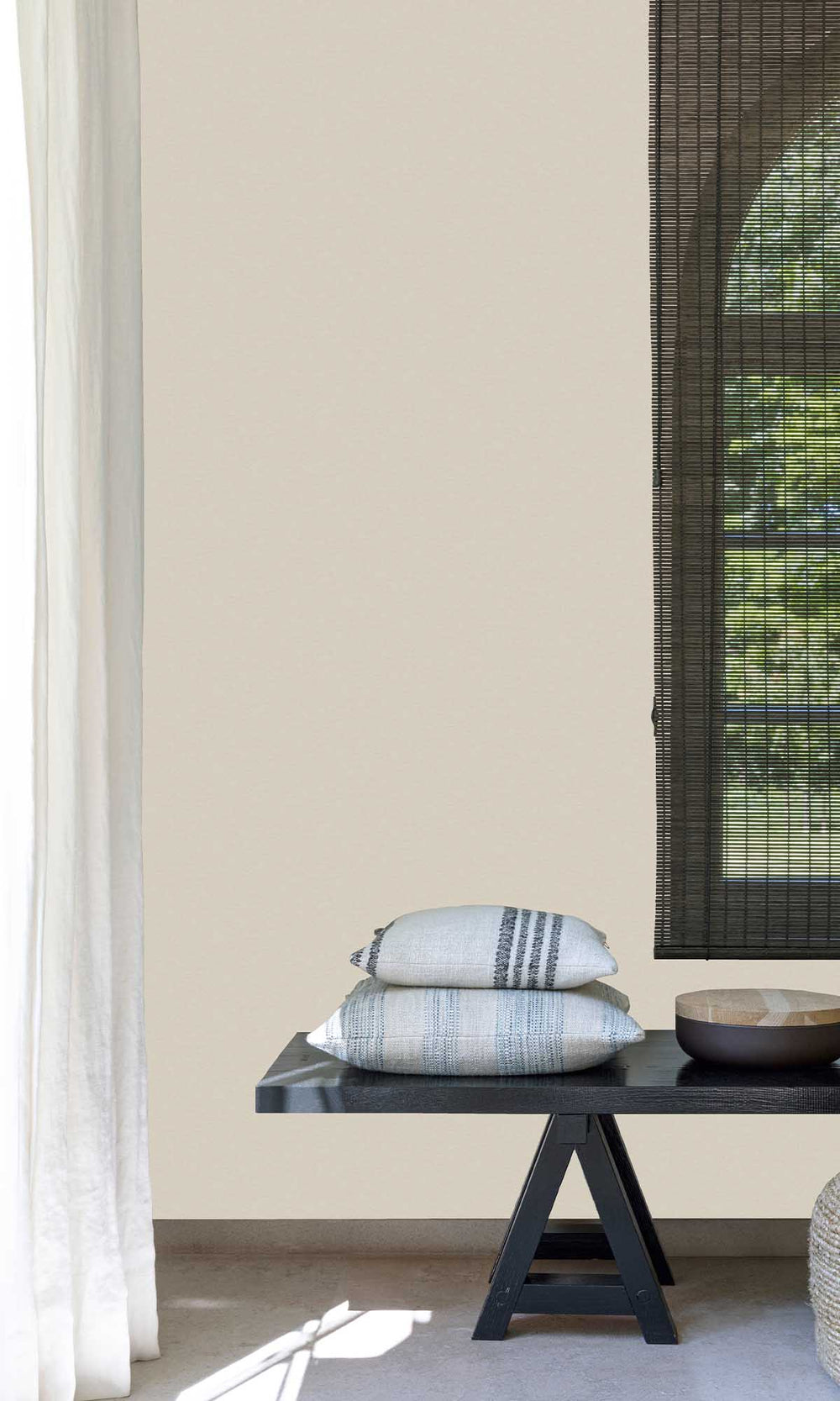 Oyster Grey Linen Look Wallpaper R10186
