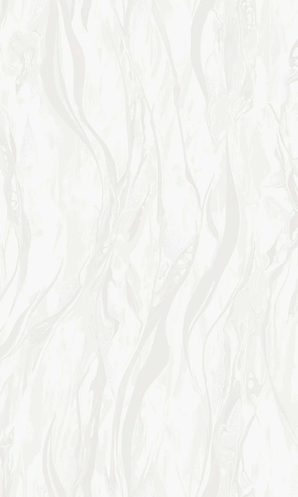 Silver Feather Abstract Marble Wallpaper R10191