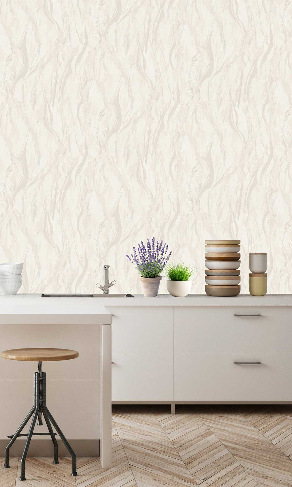 Bright Ocarina Abstract Marble Wallpaper R10192