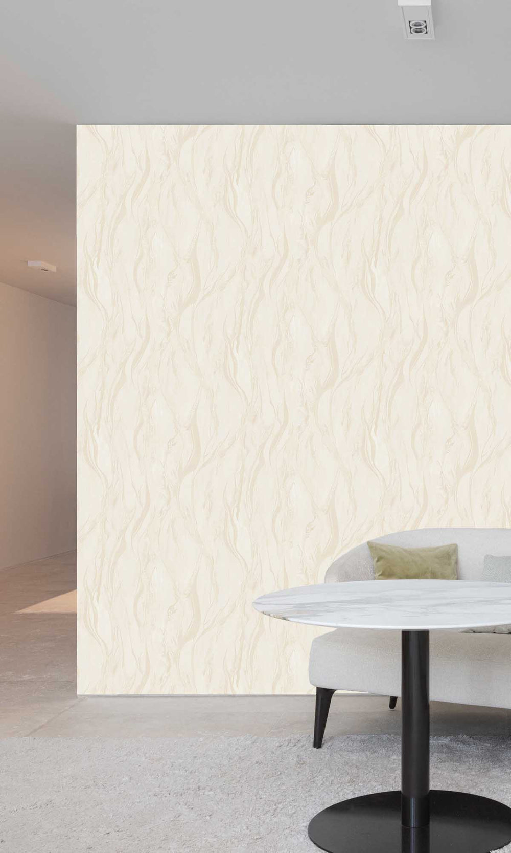 Stucco Tan Abstract Marble Wallpaper R10193