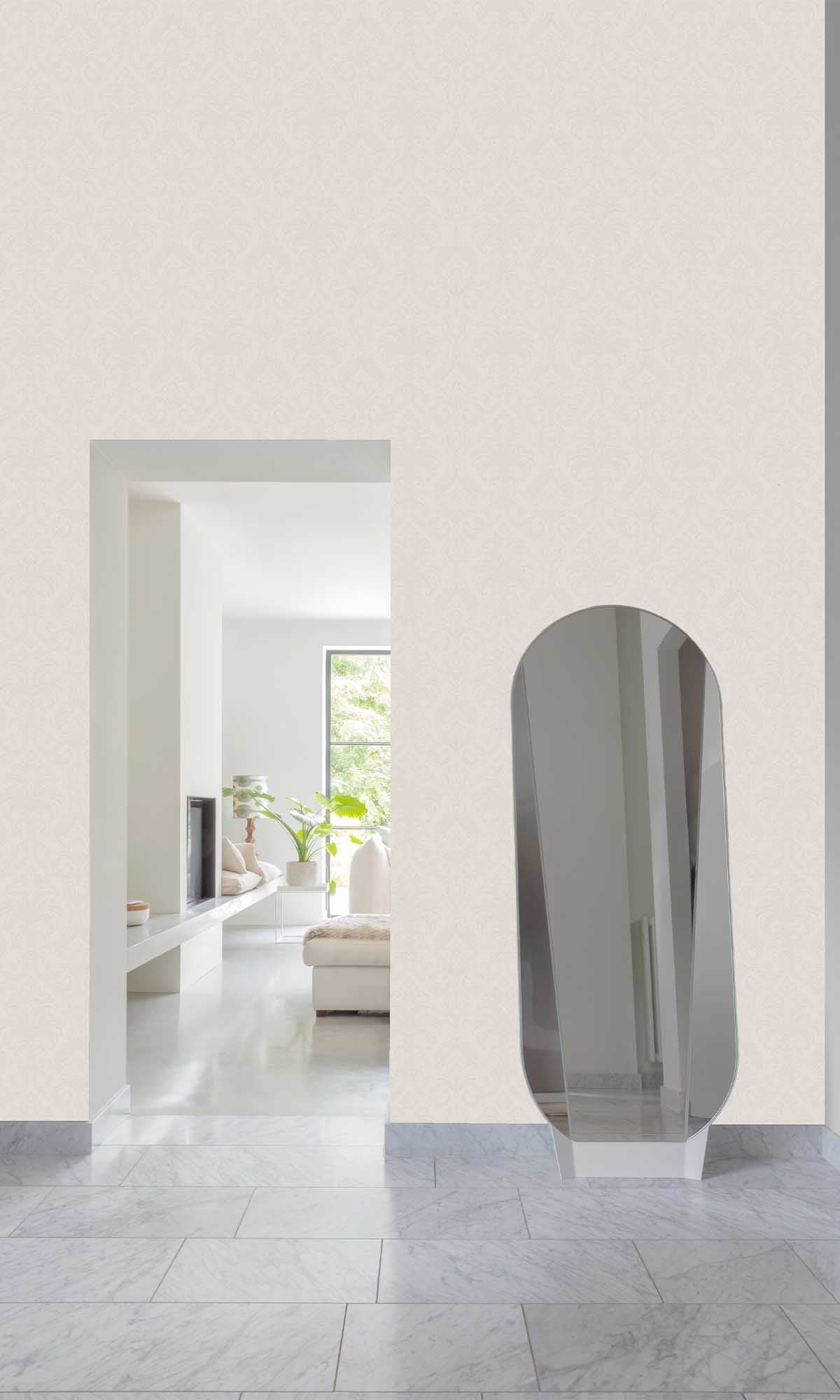 Birchwood Damask All-Over Wallpaper R10207