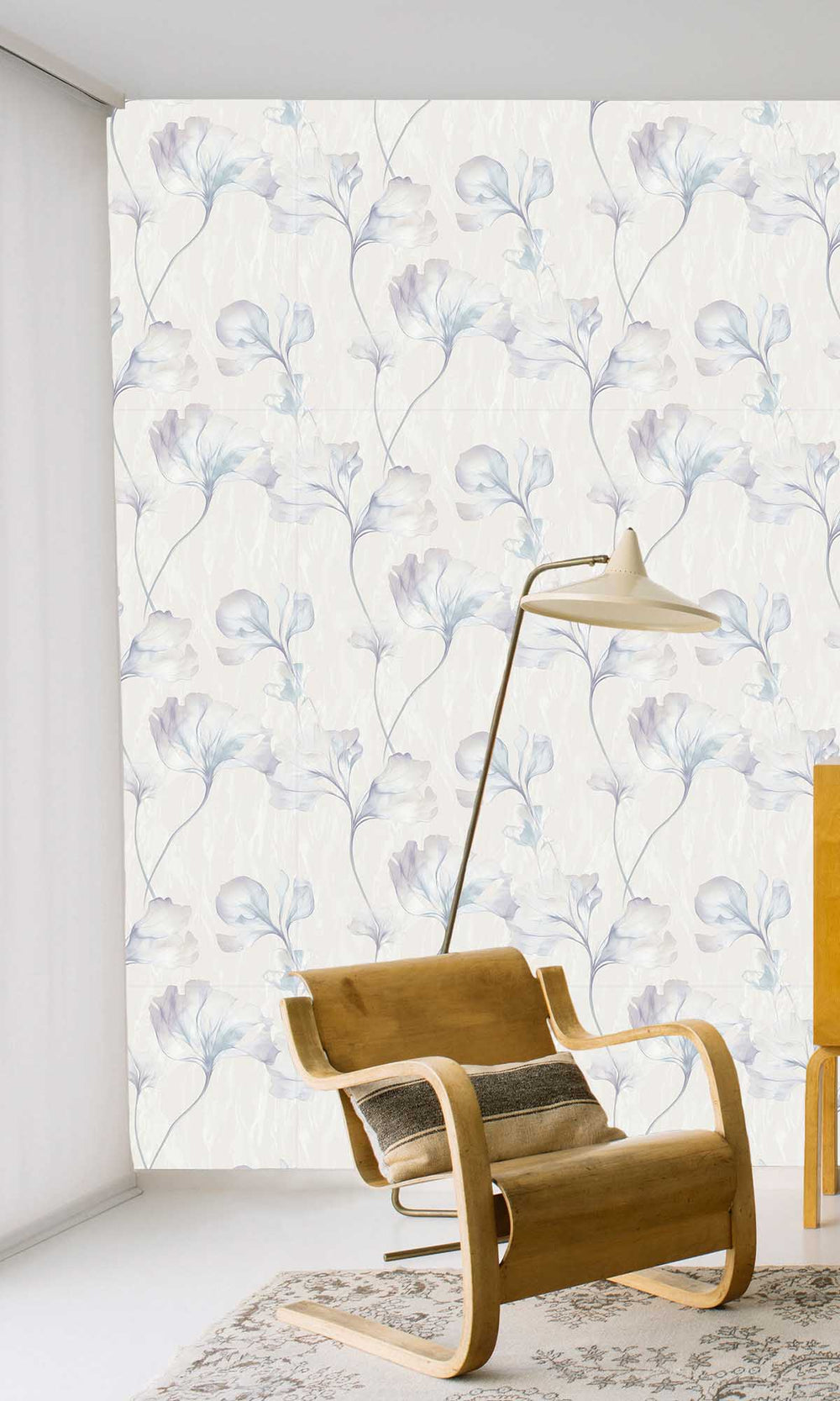 Blue Bayou Wildflowers Wallpaper R10212