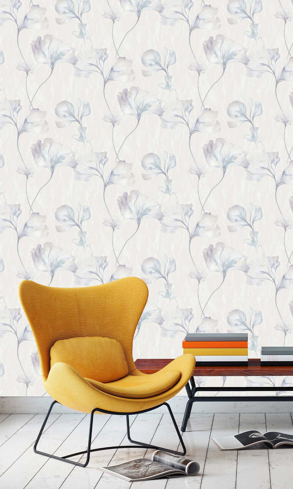 Blue Bayou Wildflowers Wallpaper R10212