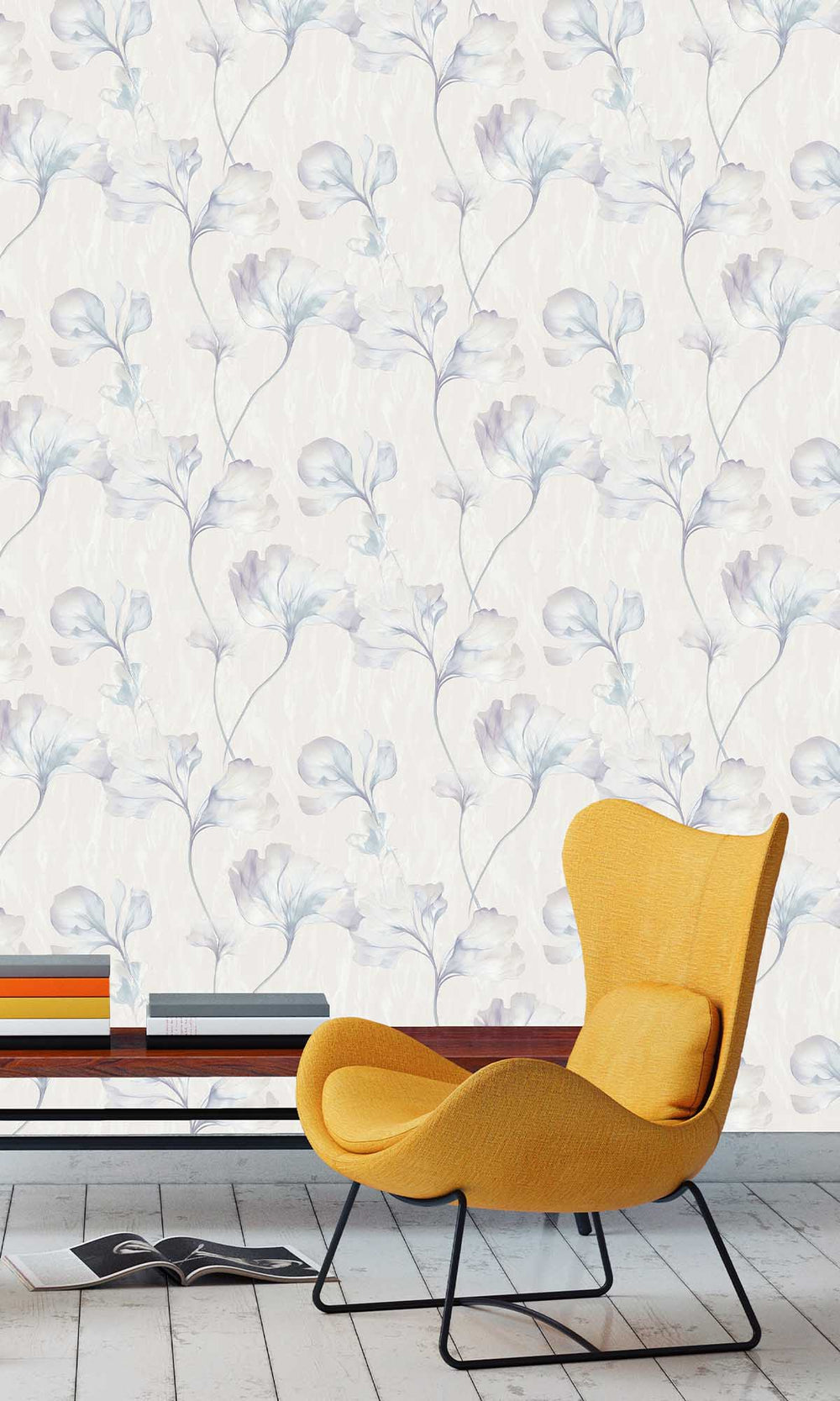 Blue Bayou Wildflowers Wallpaper R10212
