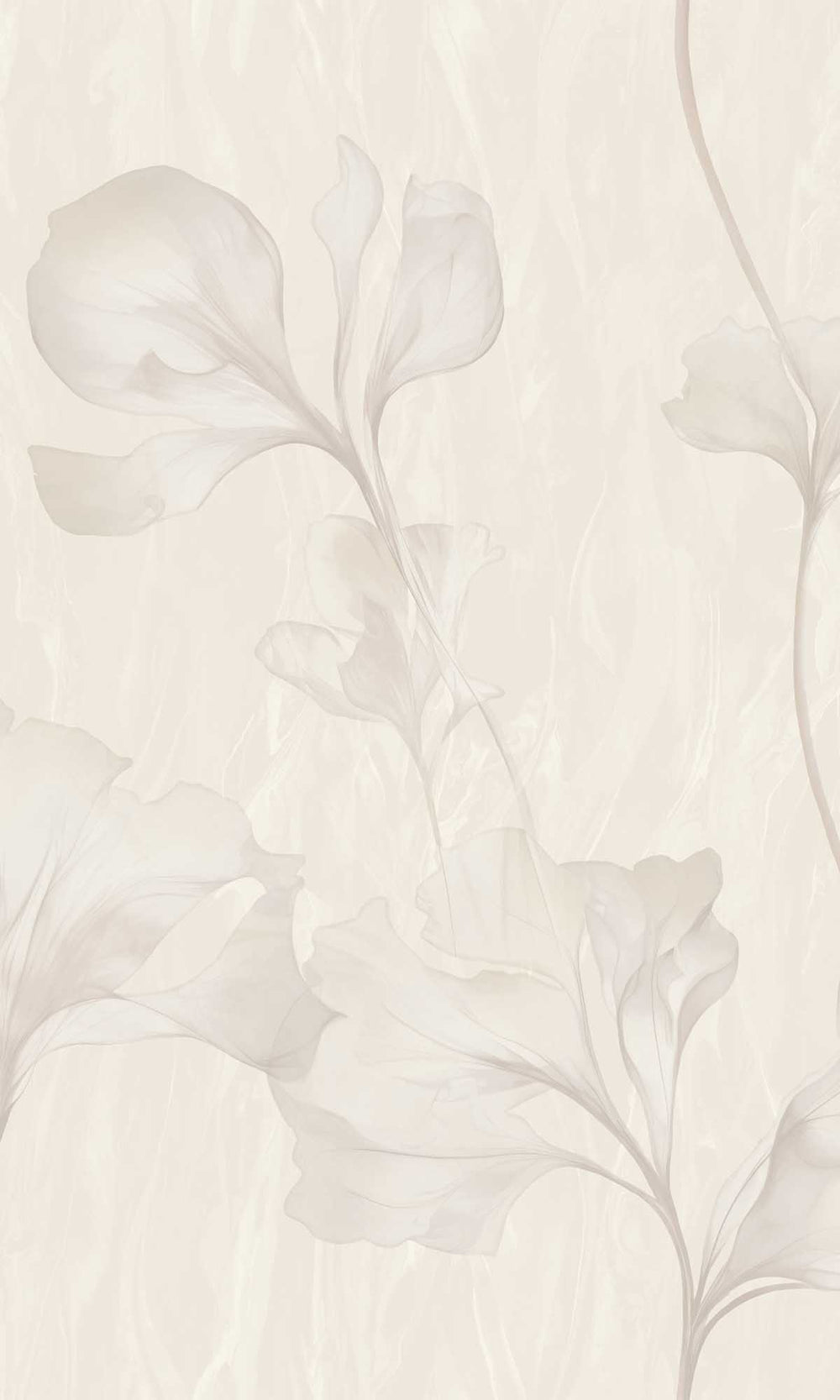 Merino Beige Wildflowers Wallpaper R10214