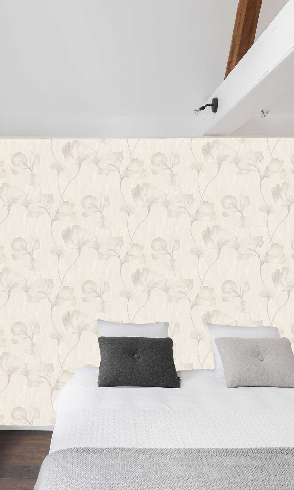 Merino Beige Wildflowers Wallpaper R10214