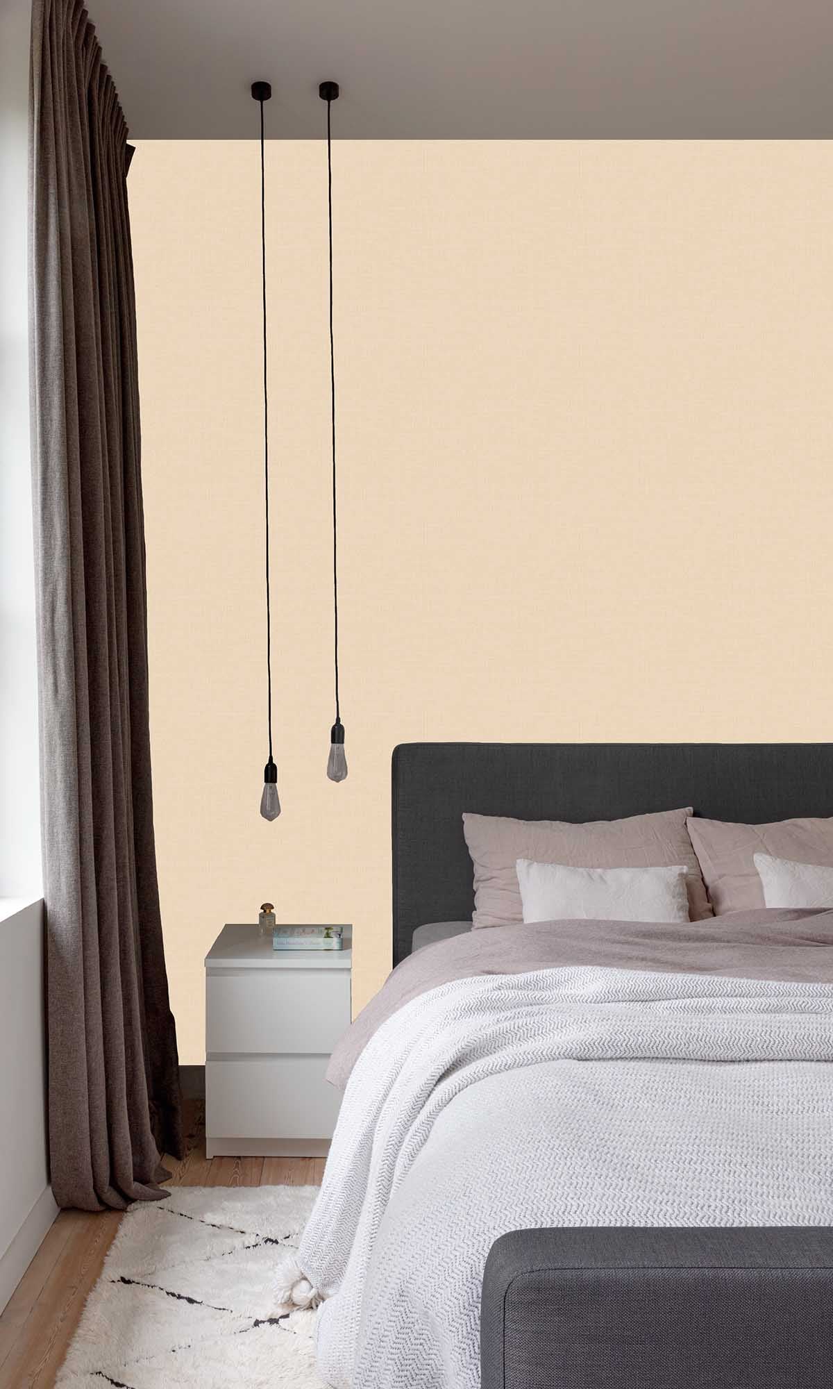 Swiss Coffee Linen Texture Wallpaper R10216