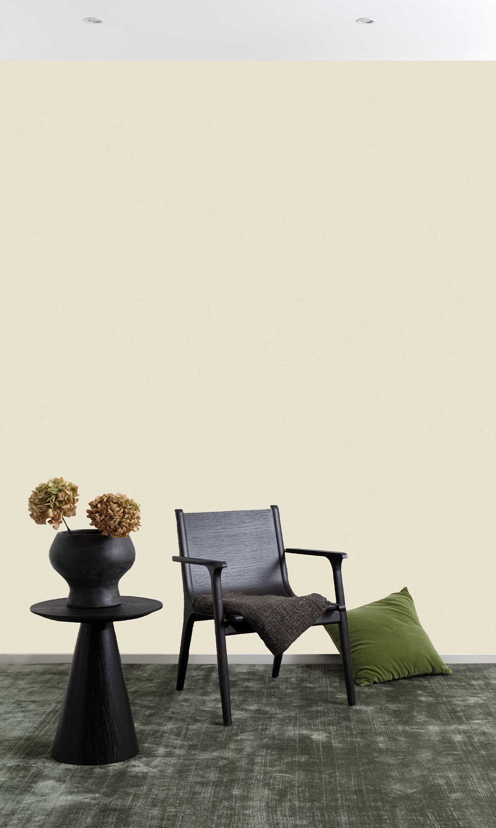 Brandied Pears Linen Texture Wallpaper R10217
