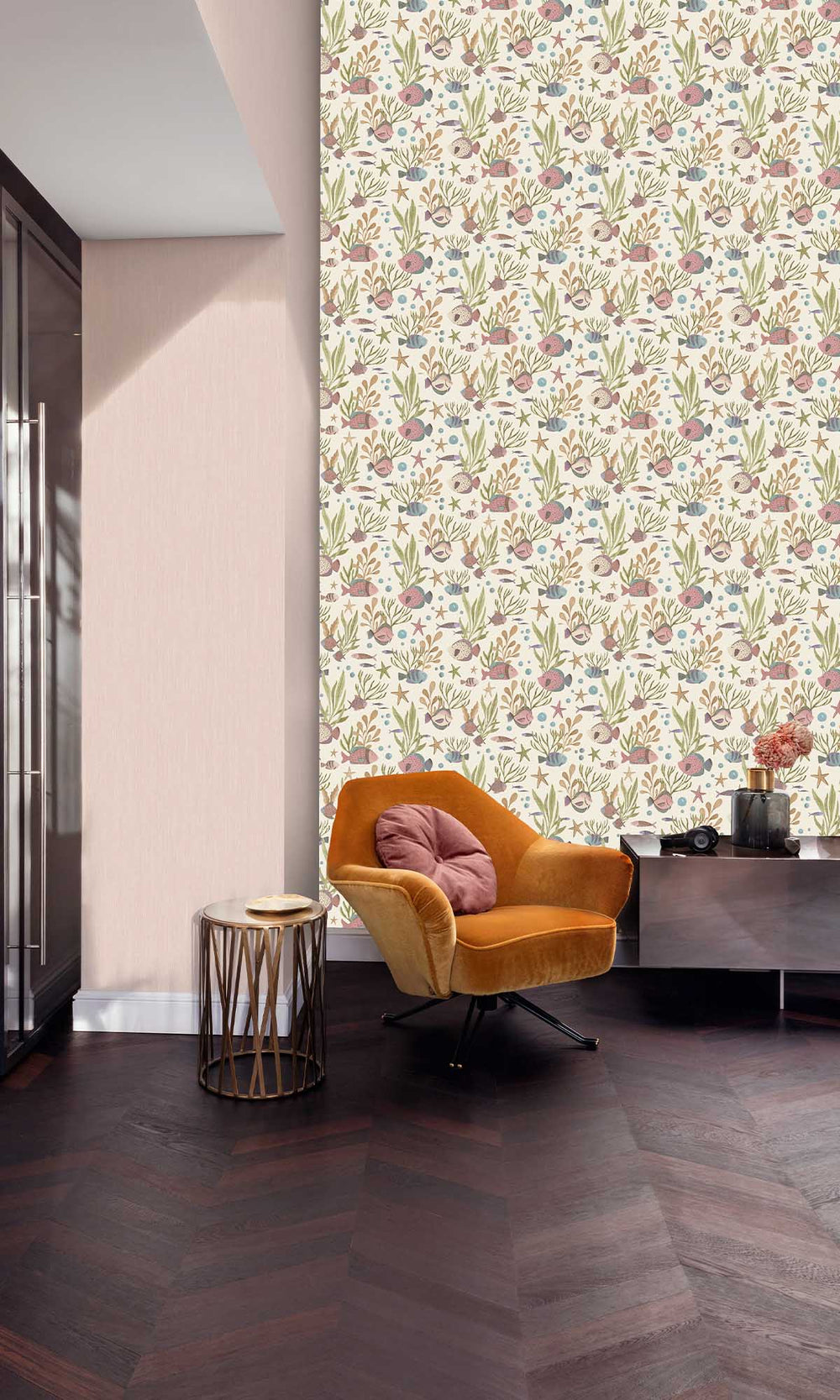 Mellow Rose Underwater Scene Wallpaper R10233