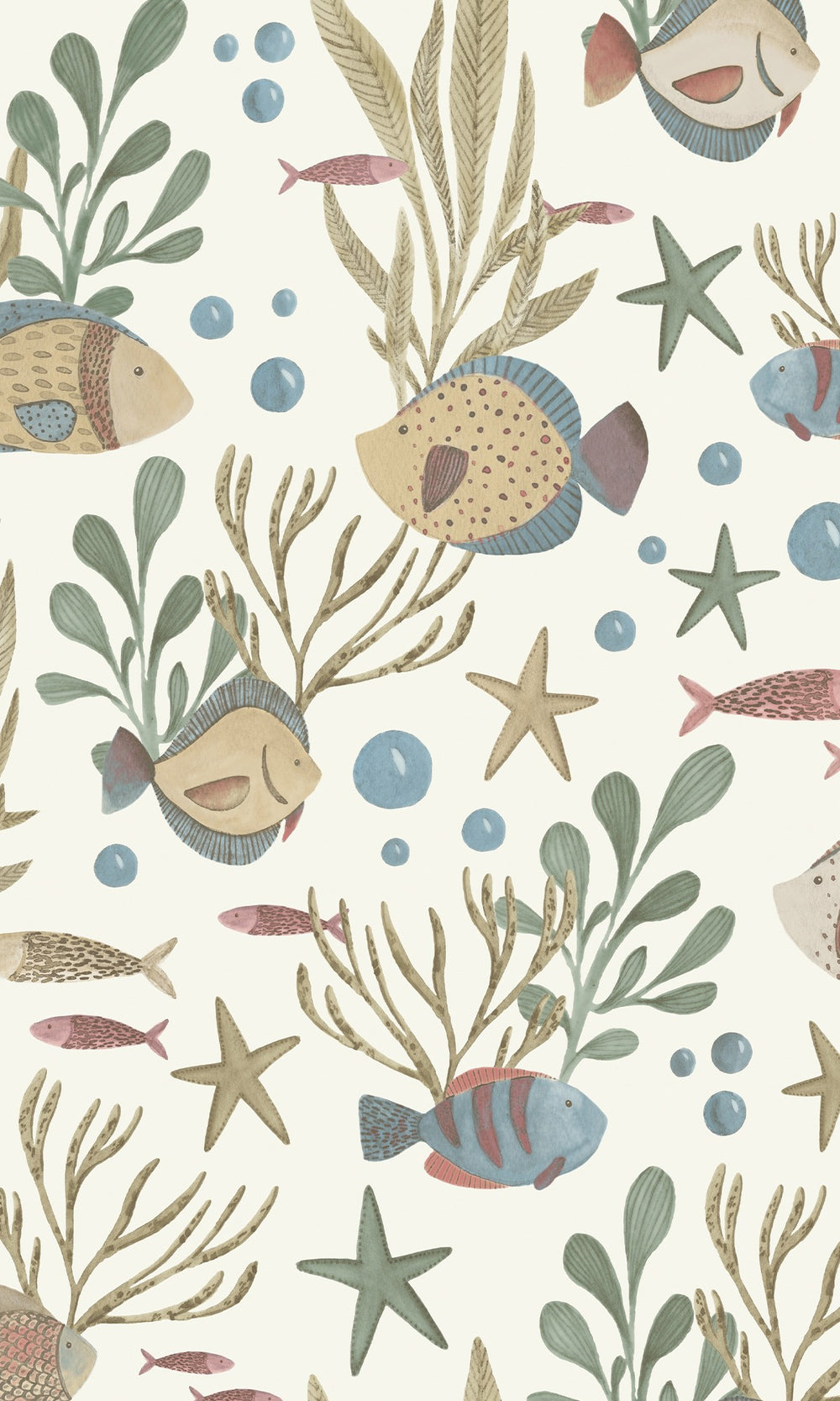 Parsnip Yellow Underwater Scene Wallpaper R10234