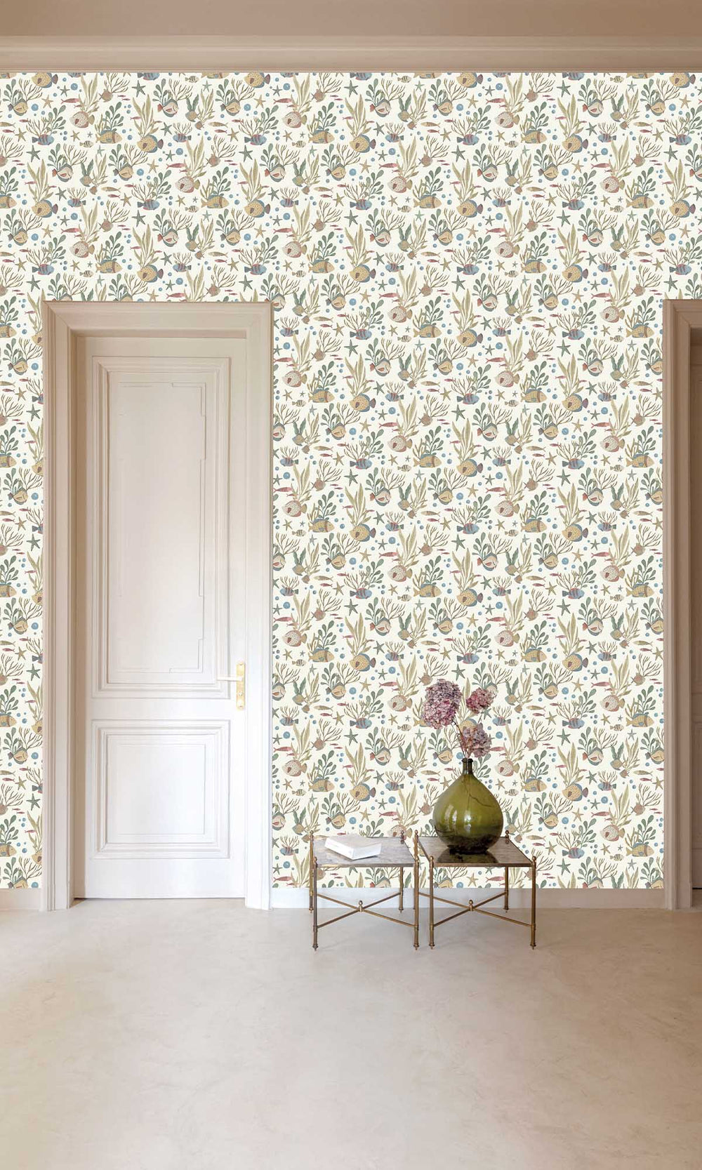 Parsnip Yellow Underwater Scene Wallpaper R10234