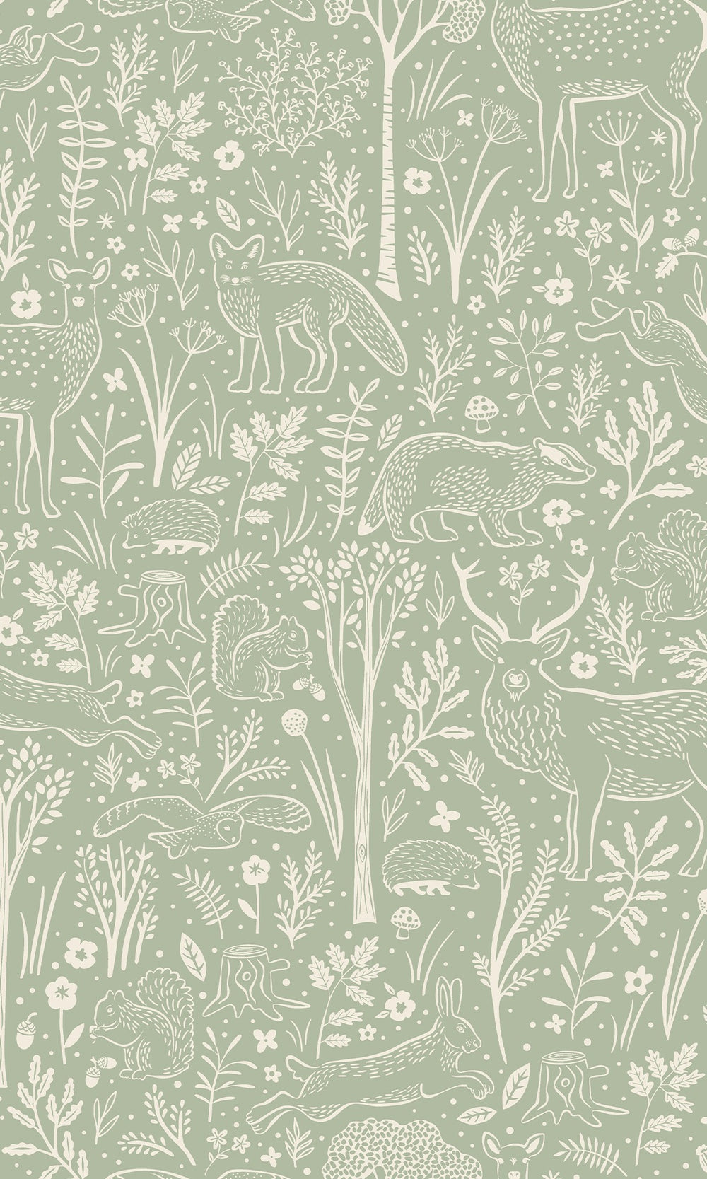 Matt Sage Forest Scene Wallpaper R10236