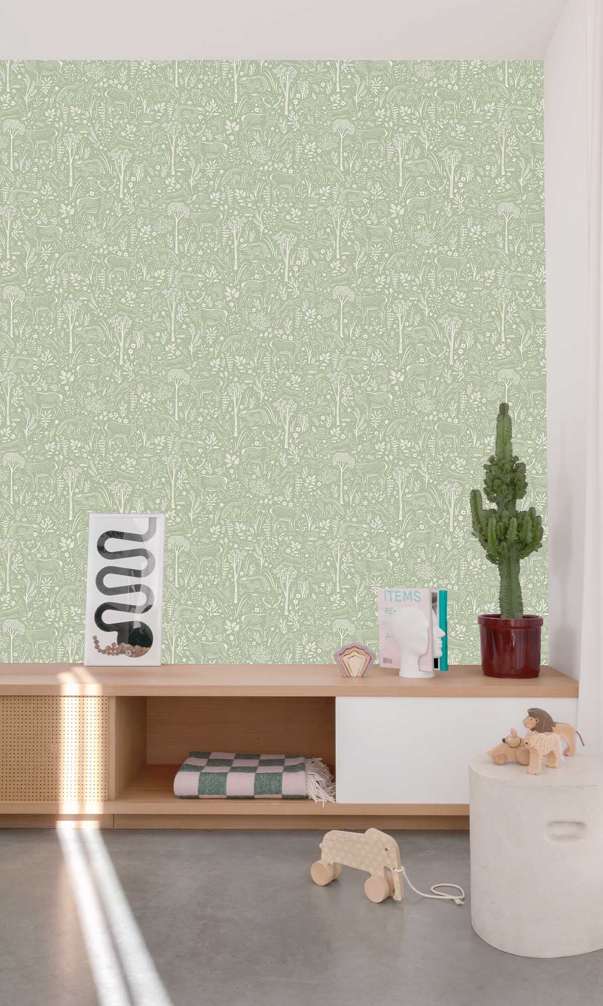 Matt Sage Forest Scene Wallpaper R10236